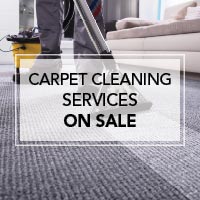 Carpet cleaning services on sale